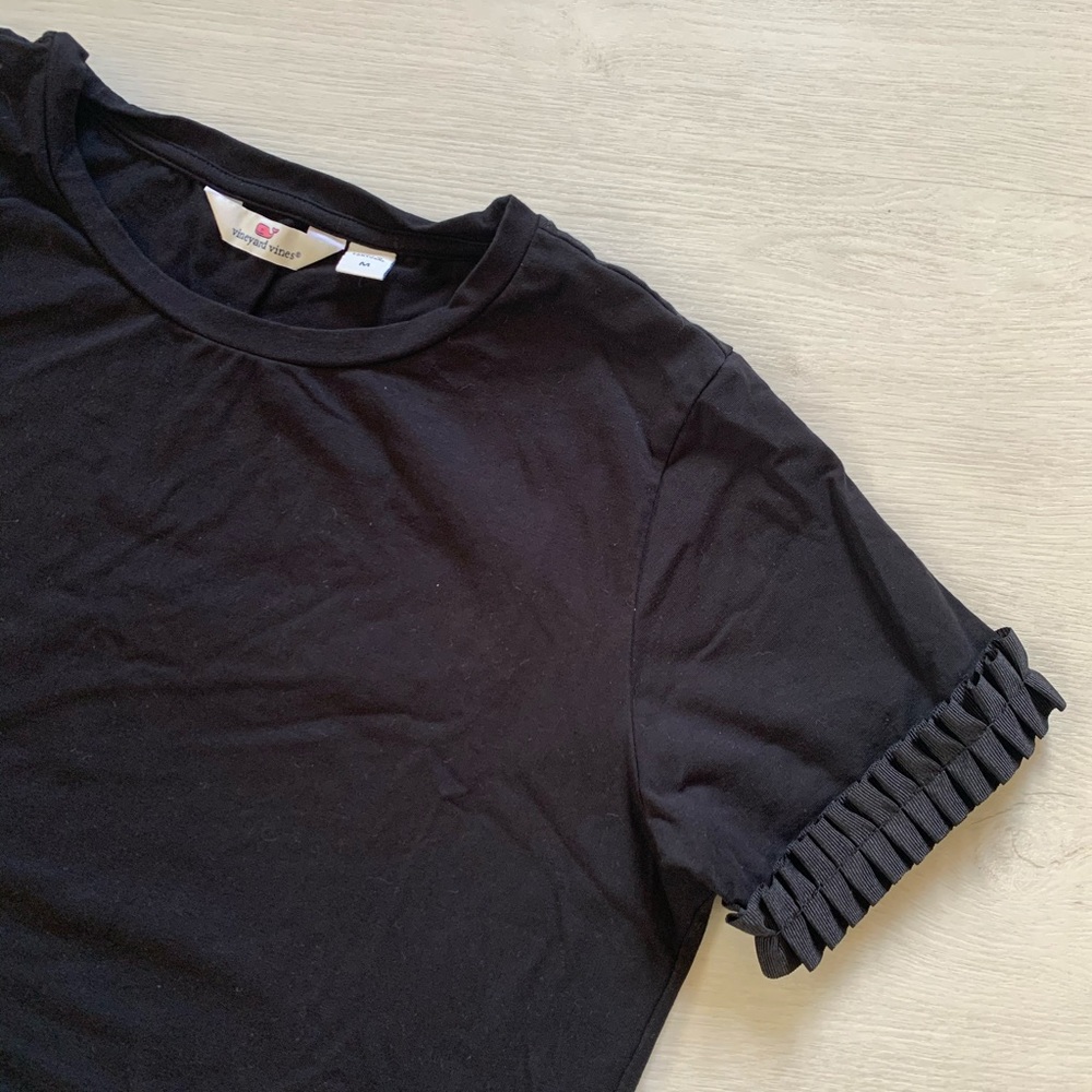 Vineyard Vines Ruffle Tee - Picture 2 of 4